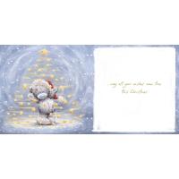Wish Upon a Star Softly Drawn Me to You Bear Christmas Card Extra Image 1 Preview